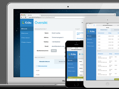 Dashboard for invoice app dashboard finance icon responsive table