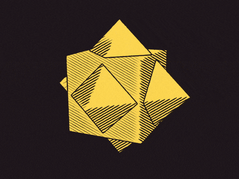 Shaded Primitive after effects card dance geo platonic solid primitive shader vegas