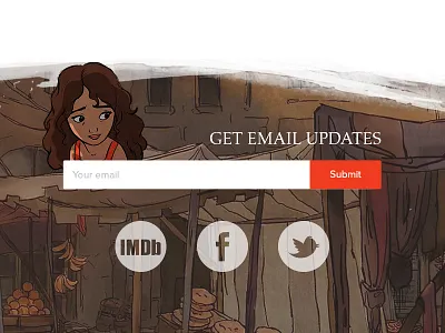 Kahlil Gibran's The Prophet animated cannes email media movie one page prophet signup social website