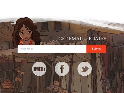 Kahlil Gibran's The Prophet animated cannes email media movie one page prophet signup social website