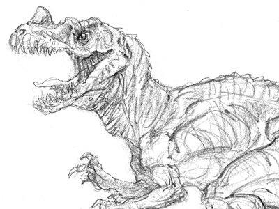 Ceratosaurus Sketch ceratosaurus dinosaur dinosaurs prehistoric sketch
