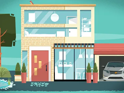 GreenBuilder Vision Home architecture building ecology future green house