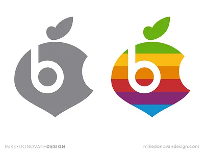 Apple Beets Parody Logo Mashup apple beats logo mashup photoshop throwback vector