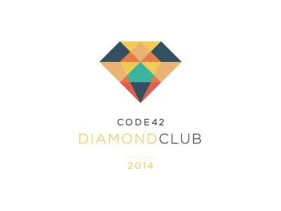 Diamond Club Logo diamond geometric logo presidents club sales incentive program