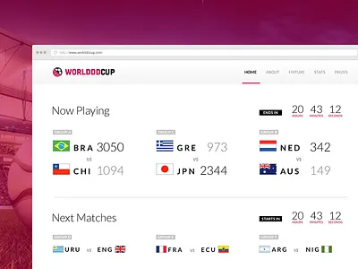 WorldddCup 2014 brazil competition contest cup dribbble flat football futbol soccer world worldcup worldddcup