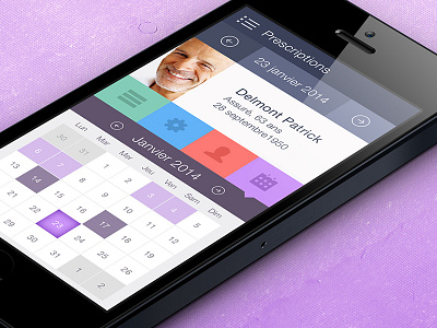 ios7 iPhone App Design | UI,UX interface app application dashboard digital flat interface ios iphone iphone5 pharmaceutical ui ux