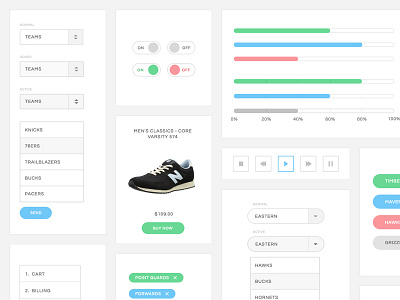 Grey Elements buttons design download elements free grey clean kit psd ui ux web design white