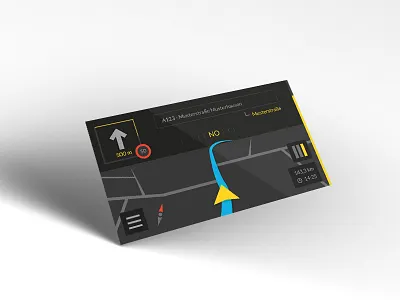 Navigation App Concept app concept illustration navigation ui ux