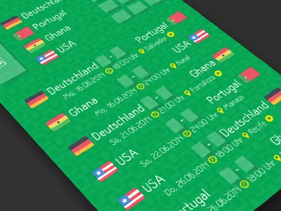 World Cup 2014 Brazil - Planner brasil brazil cup flat football planner print soccer worldcup