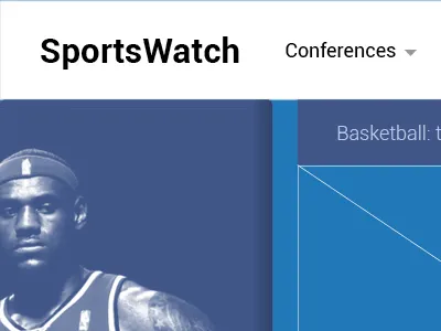 Home Sportswatch.com ux design wireframes