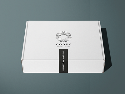 PACKAGING DESIGN FOR CODEX SKINCARE branding colour graphic design logo luxury packaging packaging design print simple skincare vegan skincare