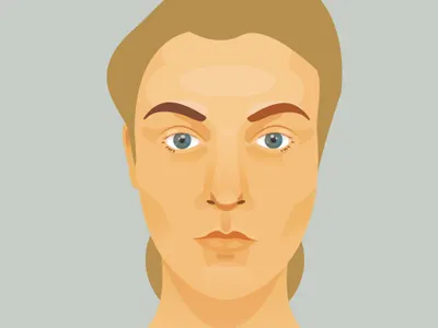 Self Portrait flat portrait