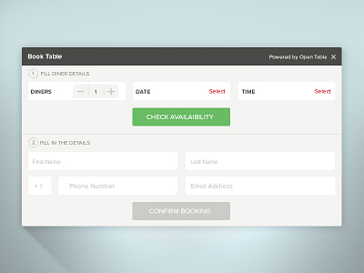 Restaurant Table Booking booking online clean flat minimal reservation reserving a table restaurant booking table booking ui ux zomato