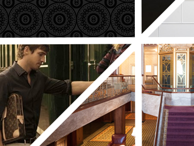 New York Moodboard hotel modern moodboard new york purple sofisticated website