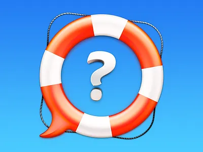 Answers answer answers app application aqua buoy faq icon icons mac support