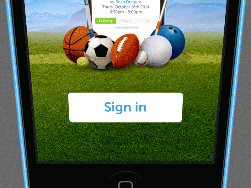 Login Transition animation interface ios iphone login mobile motion ui walkthrough