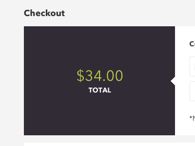 Checkout section checkout