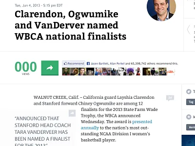 Sw Article wide ui design ux design web design website