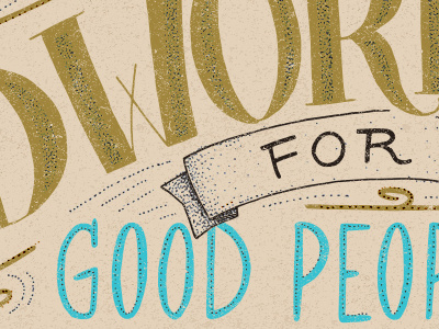 Rebound drawing illustration lettering texture typography