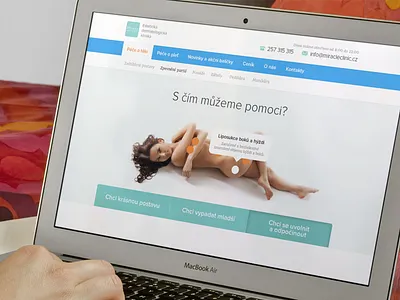 Miracle Clinic beauty body clean clinic healthy simple website women