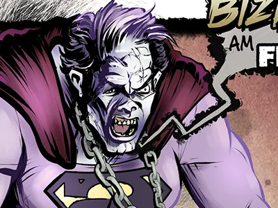 Bizarro Am Friend bizarro cartoon comic illustration legion of doom