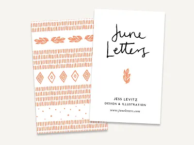 Business Card Idea business card design identity illustration lettering logo