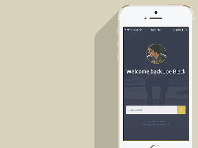 Simple Login ios iphone login webform