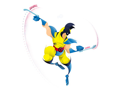 Geometrine geometric men shapes wolverine x