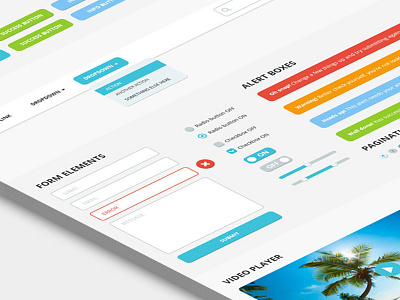 Psd UI KIT free psd ui ui kit