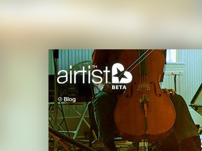 Homepage corner of Airtist airtist bass corner homepage music