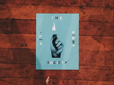 TxMxS are you afraid of the dark screen print