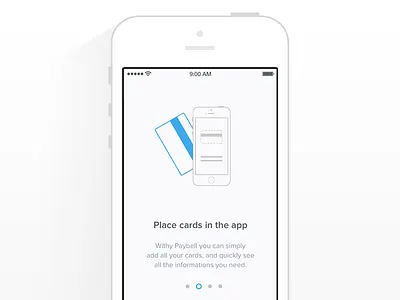 Walkthrough blue finance interface ios7 simple slide walkthrough