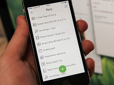 All Uploads cloudapp ios7 iphone rainy ui uploads user interface visual design