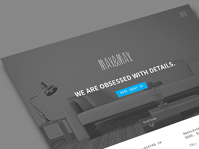 One Page Web Design Concept design flat one page parallax photoshop psd responsive ui web website