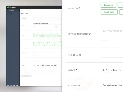 Start new task form redesign design form input supertasker task textarea ui