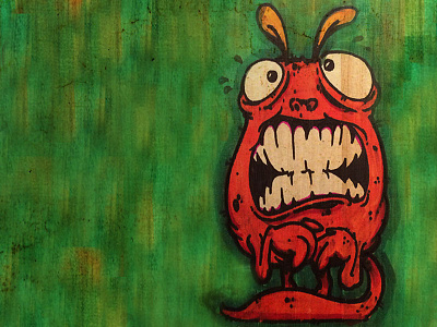 Orange Guy Illustration cartoon concept illustration justforfun