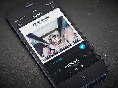 Grab Your Headphones! [Music Player] app design music music player player ui ux visual design