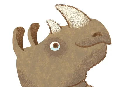 Crocodile Creek- Rhino rhino rhinoceros