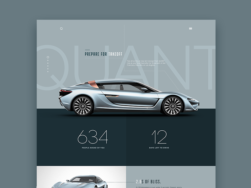Example of Concept Car Site
