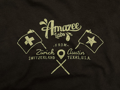 Zürich & Austin austin design print screen print shirt switzerland t shirt texas zürich