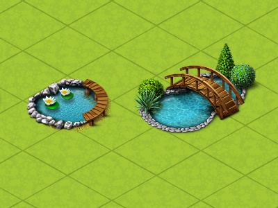 Park animation art artillery buildings design embassy factories guns icons mines missiles workshop