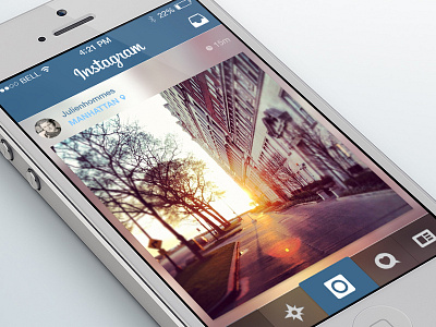 Redesign Instagram instagram ios7 redesign