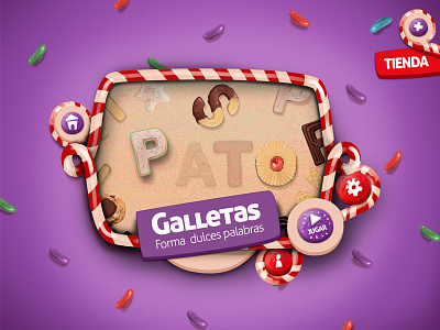 User interface for children app app children game ios kids tale ui uikit ux words