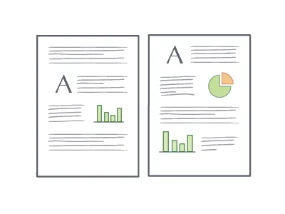 Some simple docs for a blank slate illustration docs icon illustration lantern