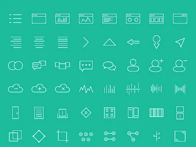 120 Abstract Icons Set abstract icons freebie icon set psd icons