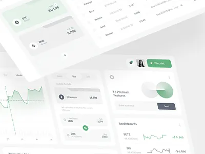 Cryptocurrency exchange dashboard bitcoin crypto design graphic design illustration ui ux