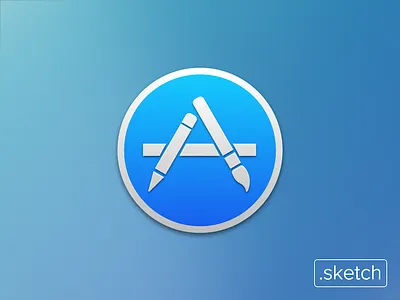 Yosemite App Store Icon .sketch free mac os x osx sketch yosemite