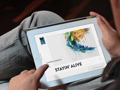 McCollCenter.org css design html html5 layout parallax responsive studiobanks website