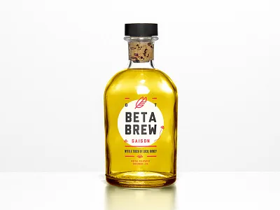 DT Beta Brew beer bees digital telepathy honey labeling packing saison