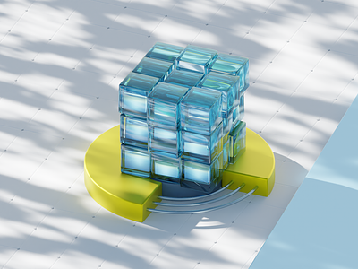 Glass cube 3d 3d art b3d blender blender 3d blender 3dart blender3d cube cyclesrender design graphic design graphics illustration render